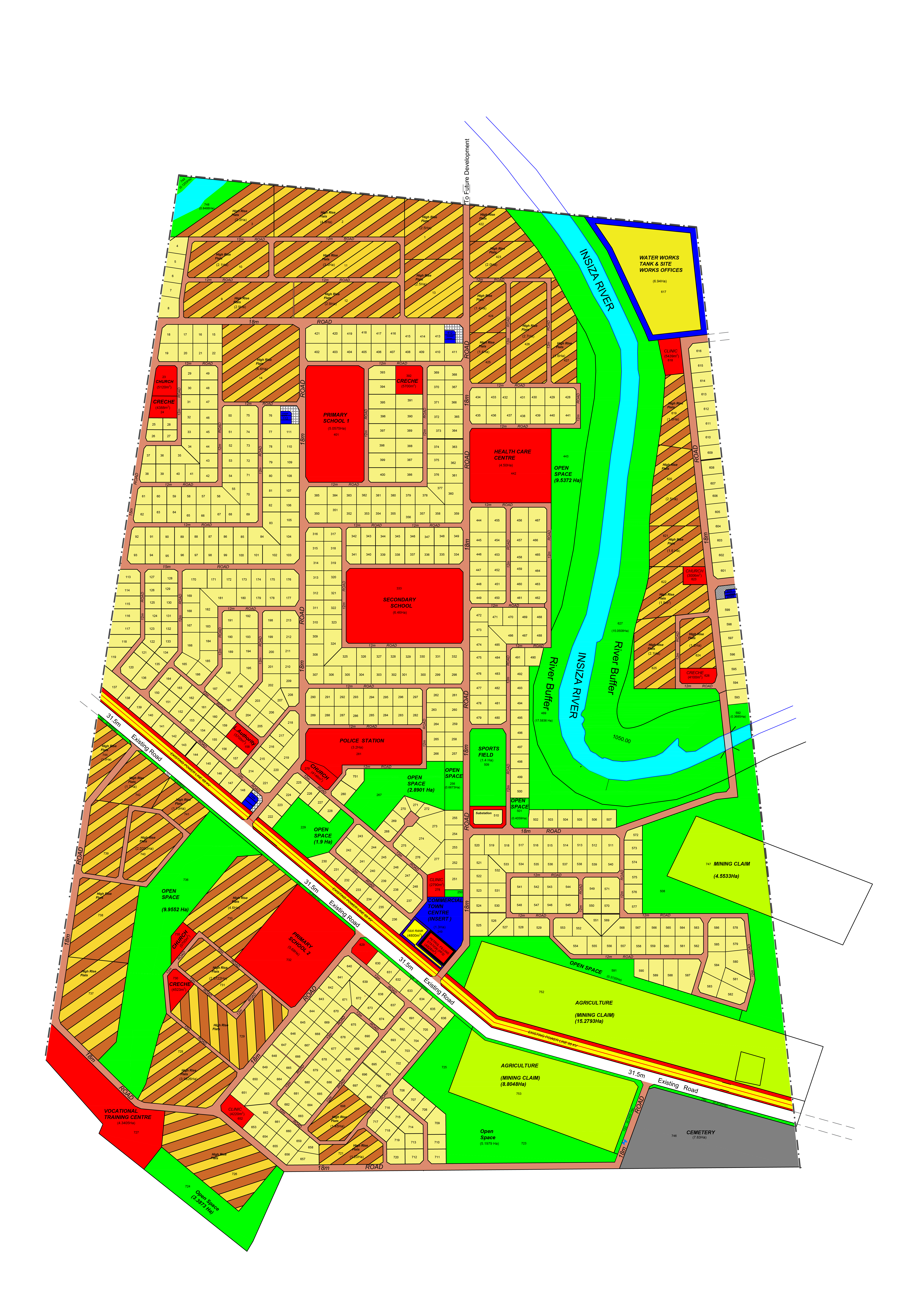 Malinga Rise Map
